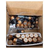 Assorted batteries lot
