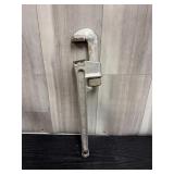 vintage Schick 18'1'2' steel straight pipe wrench