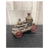1974 Banthrico Steam Engine copper tone & red Coin