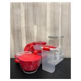 Tupperware shelf lot