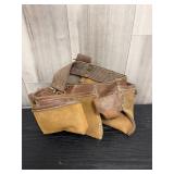 Old workman's tool belt
