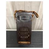 vintage Radditon 9 Transistor pocket radio and tra