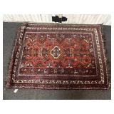 hand-knotted Persian tribal rug
