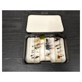 Assorted fly fishing flies