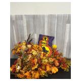 Fall foliage decorations lot