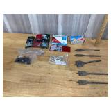 Staples drill bits and bolts lot