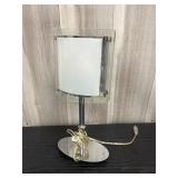 Nathalie Grenon Fontana Arte white & chrome table