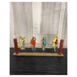 vintage children's shooting gallery target toy