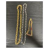Heavy chain jewelry