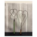 Antique wire rug beaters