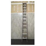24ft extendable aluminum ladder