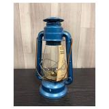 vintage Blue Dietz oil lantern