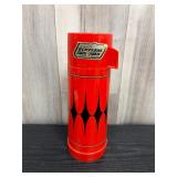 Aladdin's Vanguard red & black thermos