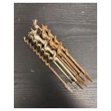 Lot of antique drill bits