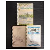 Trio of vintage seafood cookbooks, 'Seafood Voyage