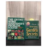 Pair of gardening books