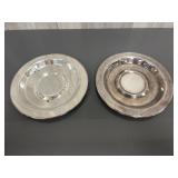 Oneida & WM A. Rogers silver plated plates