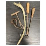 set of antique tools