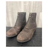 Ariat brown paddock boots children's size 1