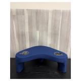 Blue portable lap-desk