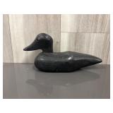 Vintage hand carved decorative duck decoy