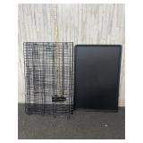 XL metal dog crate