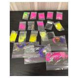 Lot of fly fishing lures
