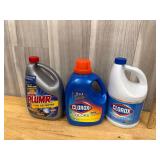 Clorox and liquid plumber lot