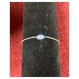 Silver Evil Eye Bracelet