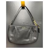 Versatile Black leather Coach wristlet purse