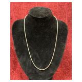 Sterling Silver 24' necklace