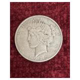 1923 U.S. Peace silver dollar