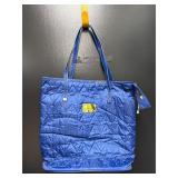 Blue JM New York Quilted Tote Bag