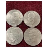 Set of 4 1776 1976 US Bicentennial Eisenhower Doll
