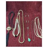 Vintage costume necklaces lot