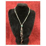 Sterling silver & turquoise necklace