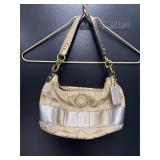 Coach Signature Multi-Stripe Demi Hobo Bag (Style