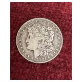 1921 U.S. Morgan silver dollar