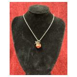 James Avery Fall Bead charm in sterling silver & s