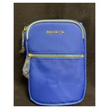 blue Bolsetta Magnetic Zippered Hip Pouch