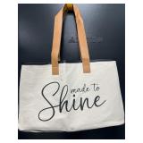 Vintage Sparrow Inspirational Canvas Tote Bag