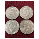 1972 & 1978 Eisenhower Dollars