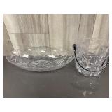 Plastic bowl and ice bucket