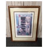 Framed print 'Summer Retreat' by artist Harvey Edw