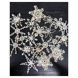 Crocheted lace Snowflakes