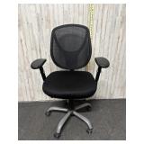 Black mesh desk chair