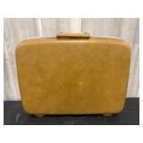 Vintage Samsonite brown/yellow suitcase