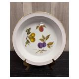 Royal Worcester Evesham Gold Oven to Table Pie Pla