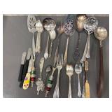 Miscellaneous Silverware lot