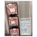 Kitchen wall signs